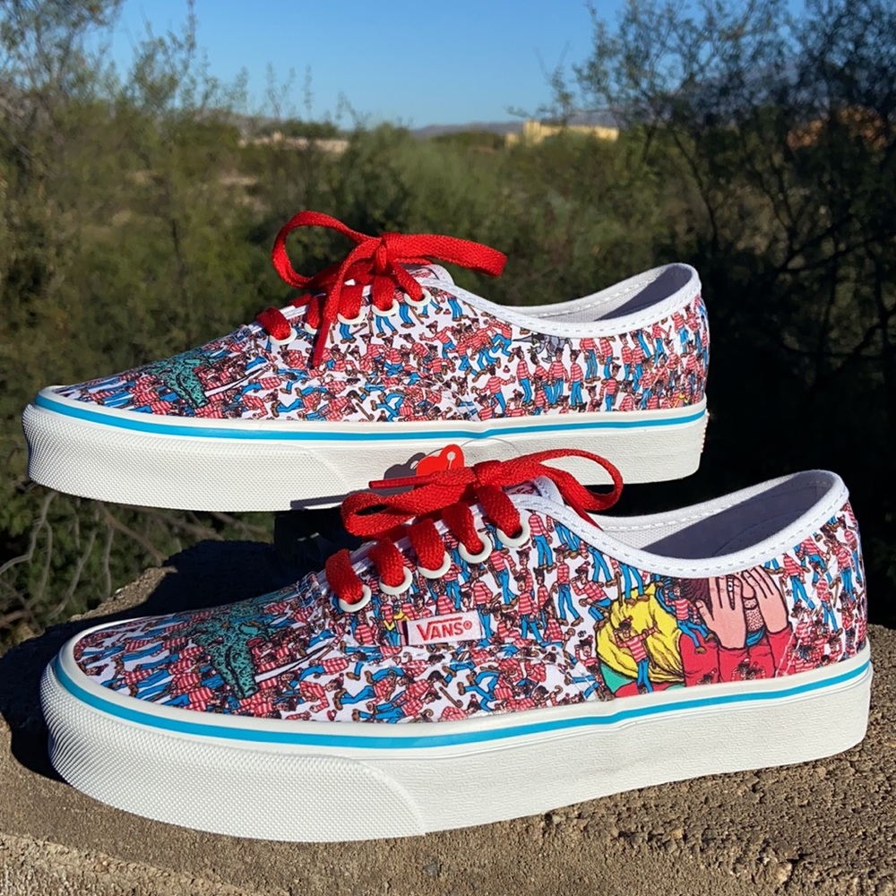 New “WHERE’S WALDO” Vans Authentic - Picture 4 of 16